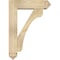 Ekena Millwork Legacy Arts and Crafts Rough Sawn Bracket w/ Offset Brace, Douglas Fir, 6"W x 20"D x 28"H BKT0604X20X28LEC03RDF - alternate 3